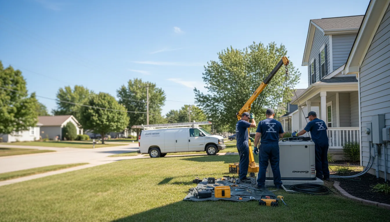 Generator Installation in Votaw, TX near me